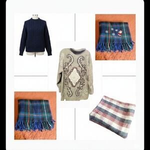 Limited Sale On Blankets And Sweaters Make An Offer Of 40% Read Description